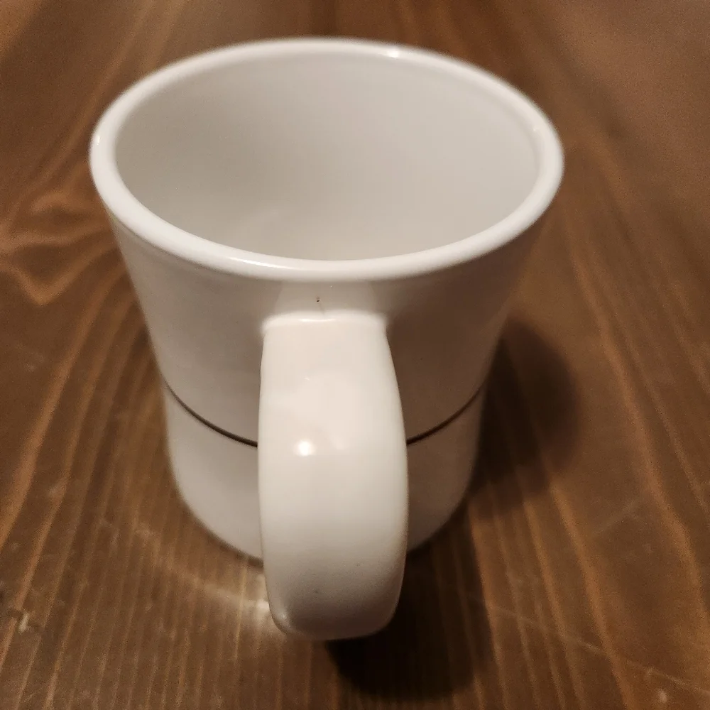 2011 Dunkin Donuts Coffee Mug Diner Style Ceramic Cup DD 12 oz Retro Heavy